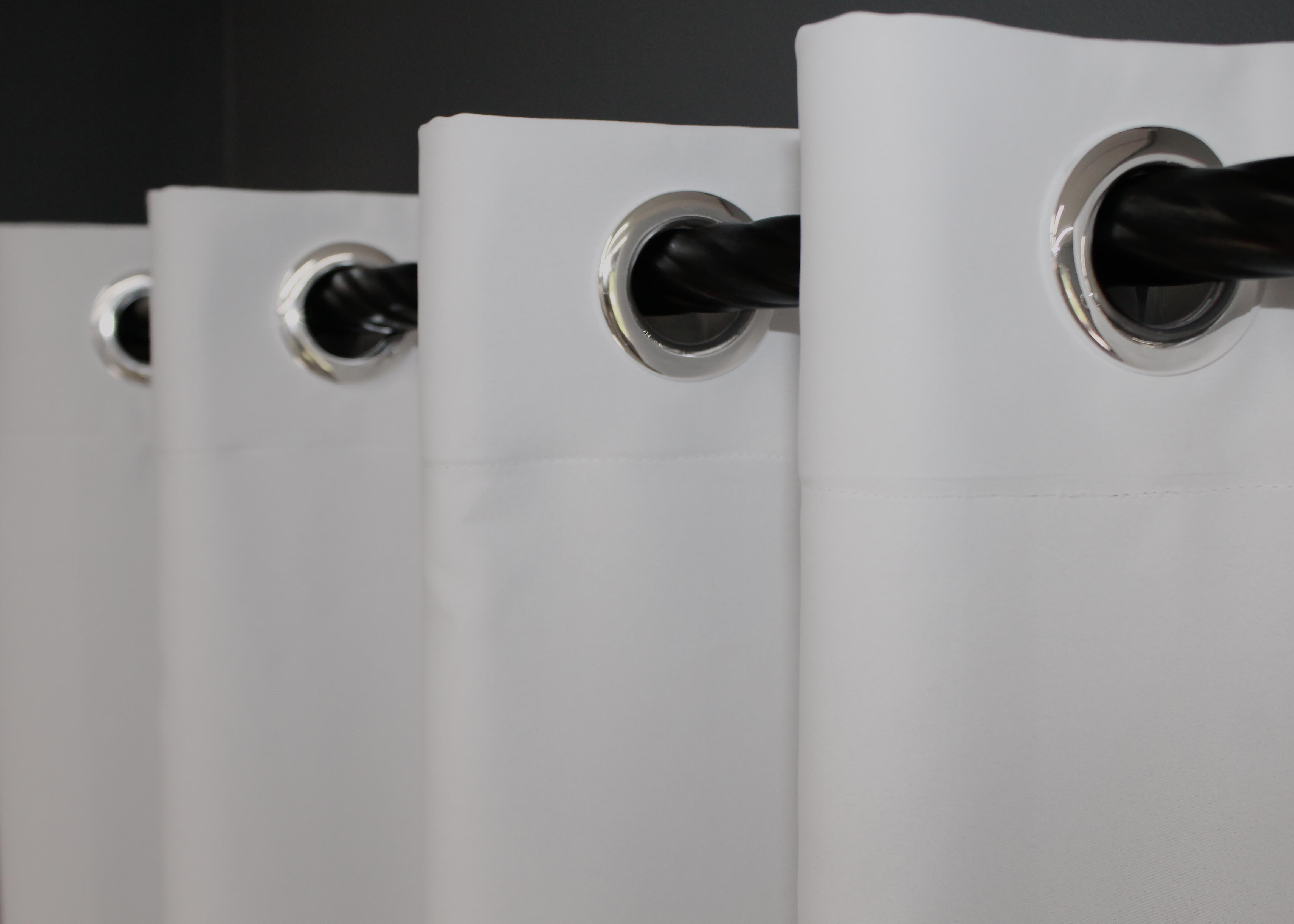 Комплект штор на люверсах VR-Textil Midnight №1223ш 150х270 см 2 шт. Світло-сірий (37-0112) - фото 6 Комплект штор на люверсах VR-Textil Midnight №1223ш 150х270 см 2 шт. Світло-сірий (37-0112) - фото 6