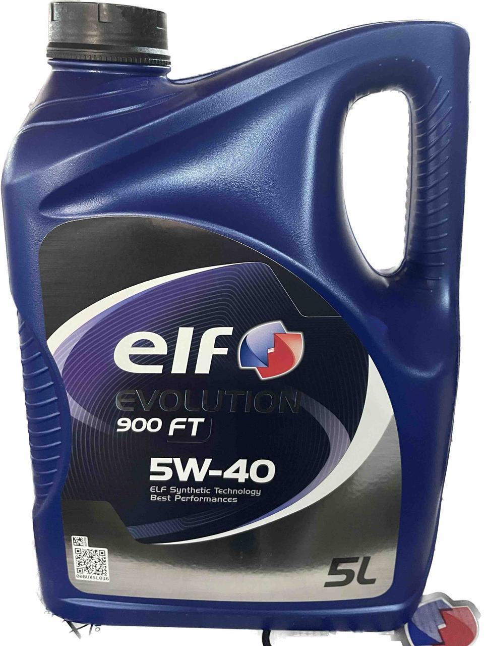 Моторное масло Elf Evolution 900 FT 5W-40 5 л (216646)