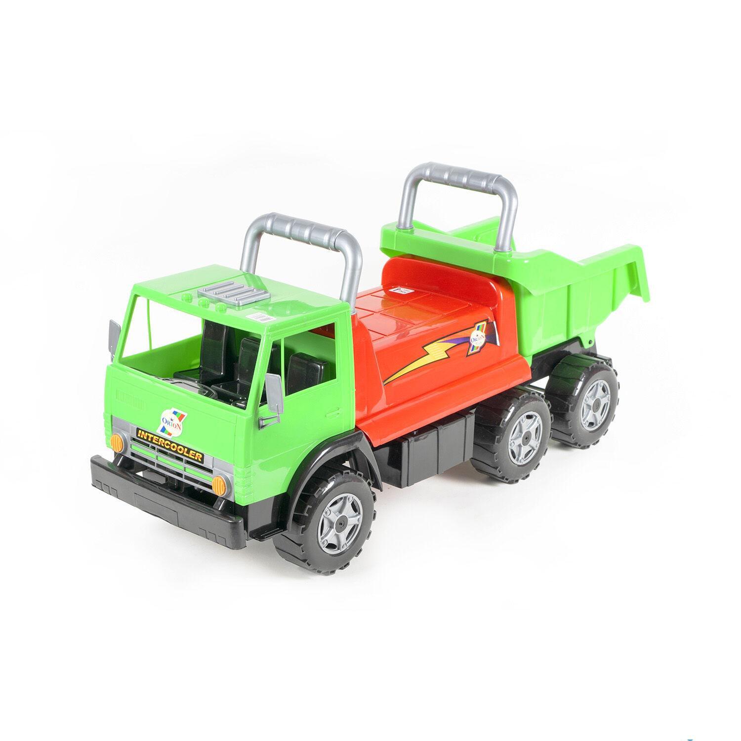 Каталка Orion руль со звуковым сигналом/грузовой отсек Green/Red (117388)