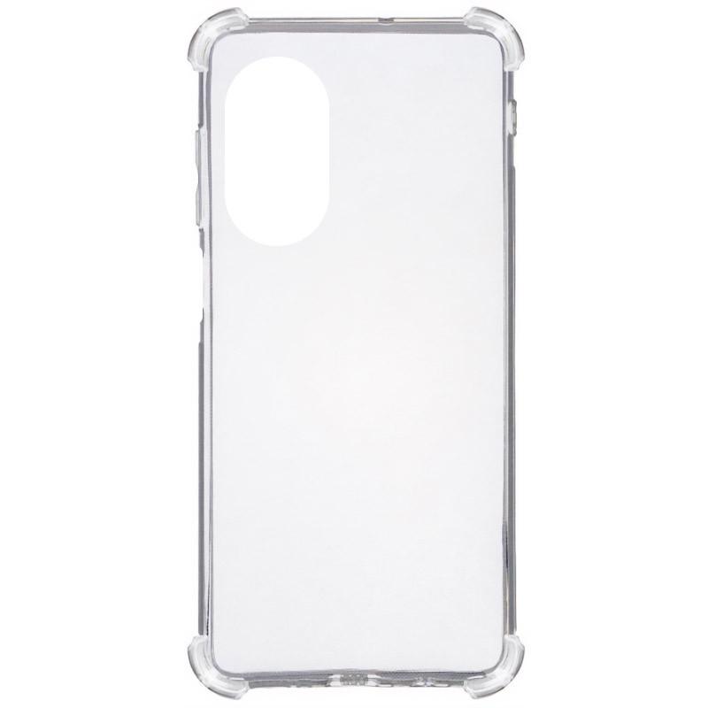 Противоударный TPU чехол GETMAN Ease logo усиленные углы для Realme C67 4G Бесцветный (прозрачный)