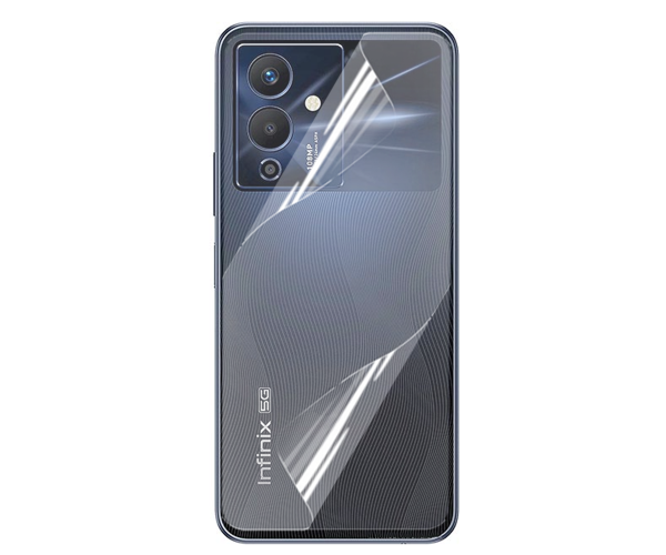 Пленка гидрогелевая противоударная Hydrogel Film для Infinix Note 12 Pro 5G на заднюю панель Transparent (PL-2952)