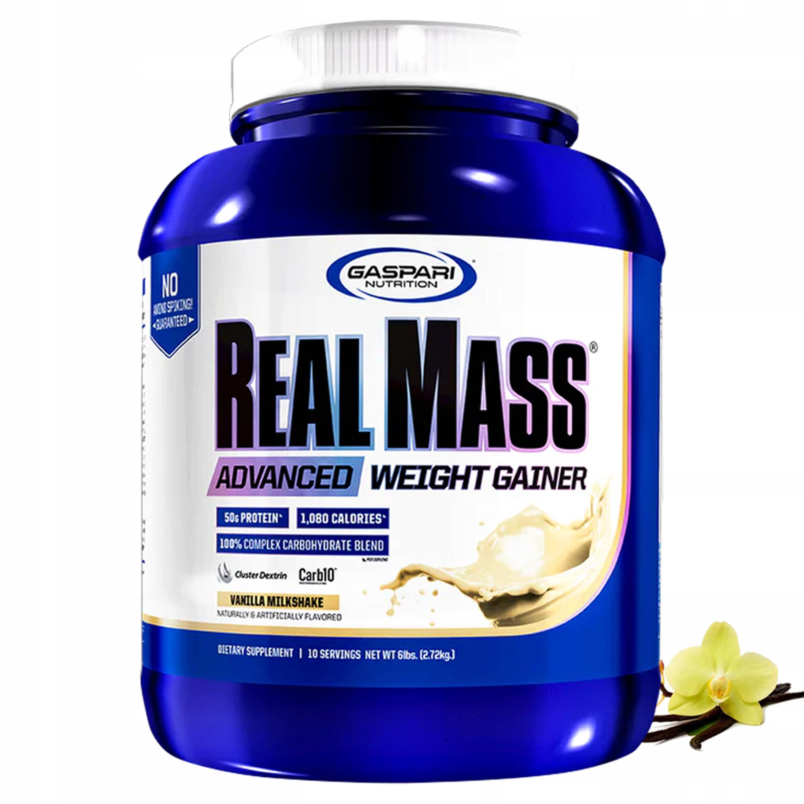Гейнер Gaspari Nutrition Real mass 2270 г Vanilla