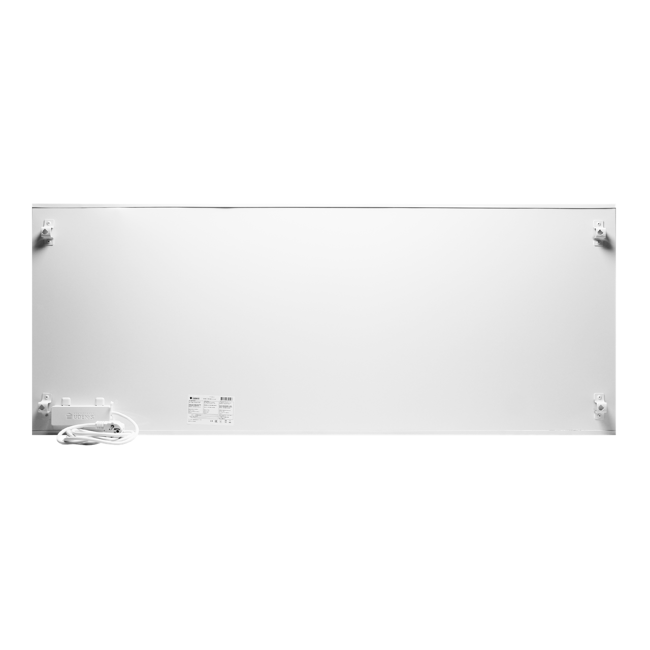 Металокерамічний обігрівач Uden-S-900 зі шнуром до 18 м2 1200х475 мм Білий (25748798) - фото 2 Металокерамічний обігрівач Uden-S-900 зі шнуром до 18 м2 1200х475 мм Білий (25748798) - фото 2