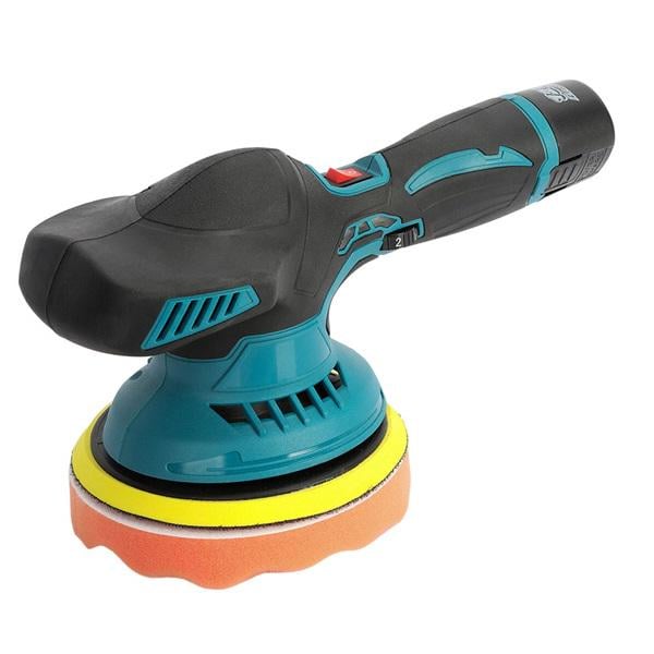 Полировальная машинка Waxing Polisher YK49 аккумуляторная с насадками 1250 W (3_03720)