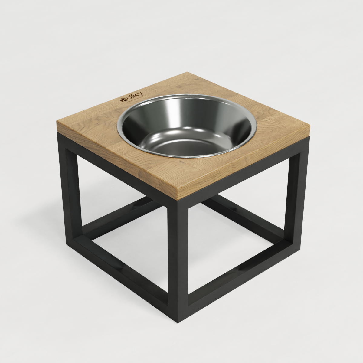 Миска на подставке для больших собак Hollky Base Solo XL 1,8 л (XL-262620-BLNT) - фото 3