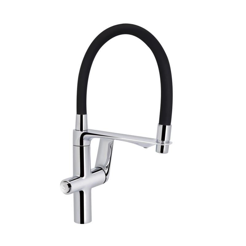 Смеситель для кухни Qtap Vlasta New QTVLA364CRM45648 с гибким изливом с подключением для питьевой воды Chrome (2120551109) Смеситель для кухни Qtap Vlasta New QTVLA364CRM45648 с гибким изливом с подключением для питьевой воды Chrome (2120551109)