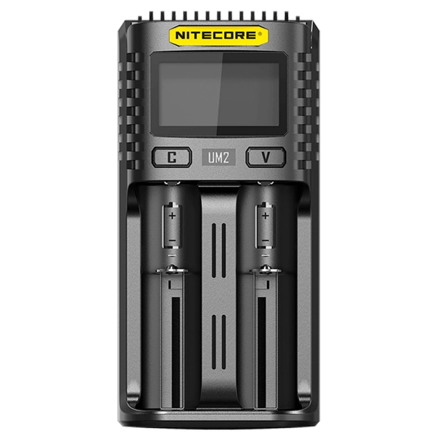 Зарядное устройство Nitecore UM2 для аккумуляторов Ni-Mh/Li-Ion/IMR/LiFePO4/Ni-Cd/Li-Ion на 2 канала