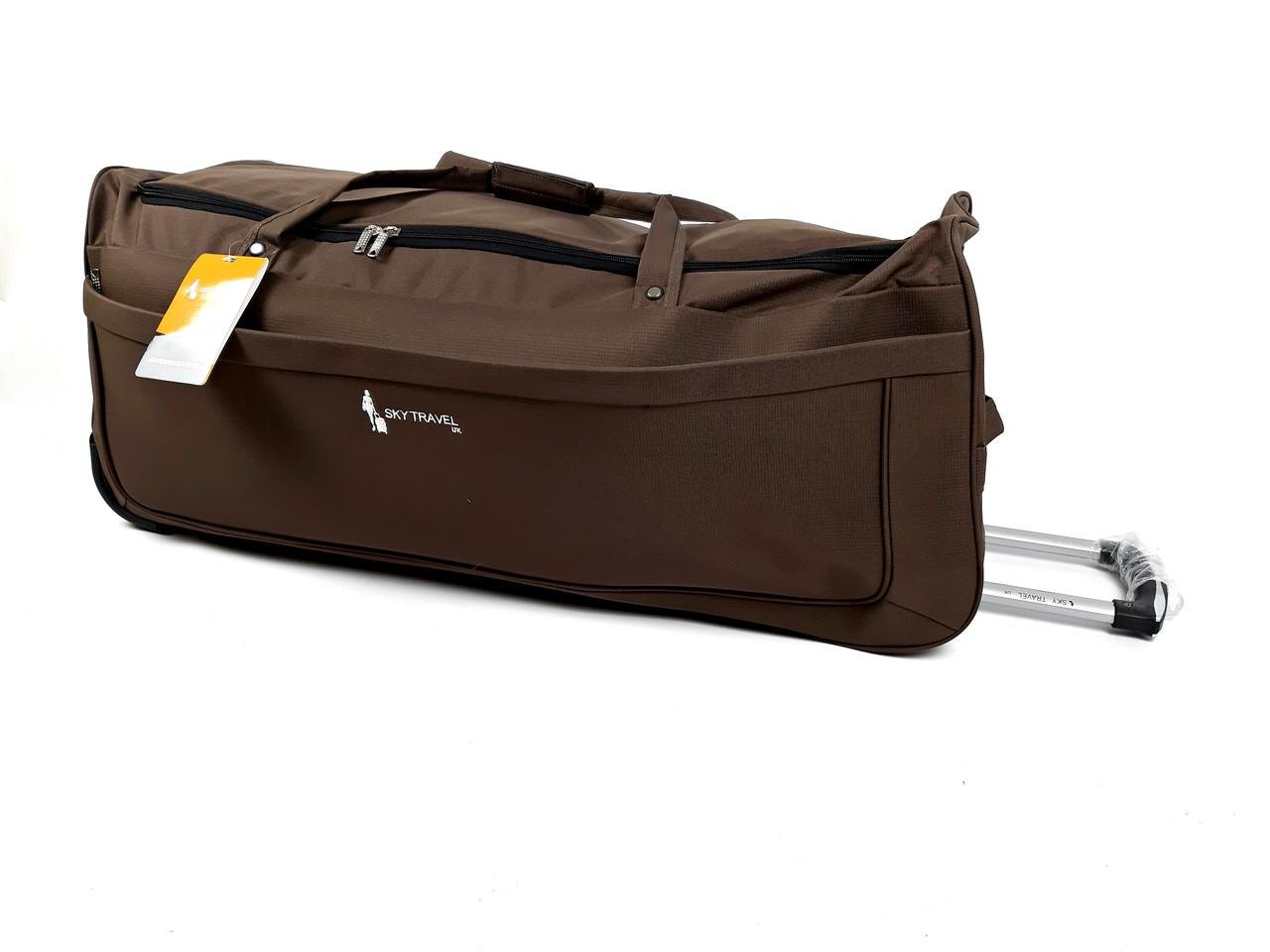 Сумка дорожня Sky Travel 62х31х28 см 60 л Коричневий (1053)