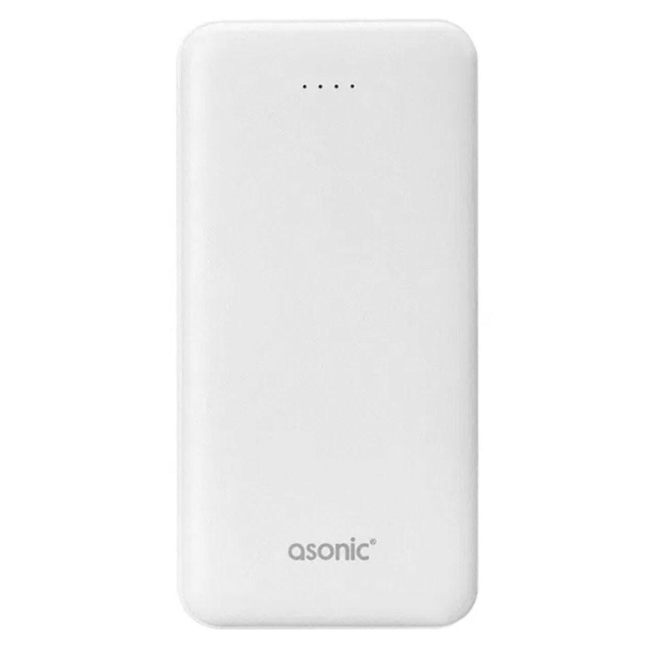 Повербанк Asonic AS-P10 10000mAh 2 USB Білий (1057919)