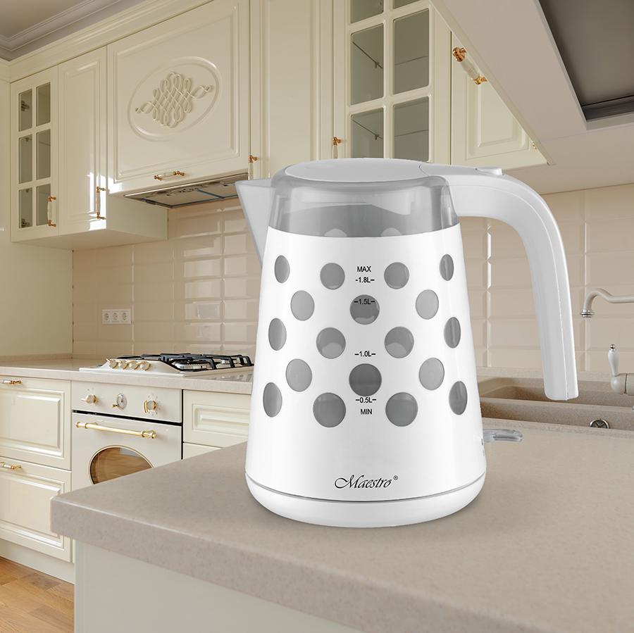 Электрочайник Maestro MR-045 1,7л White (118146) - фото 3