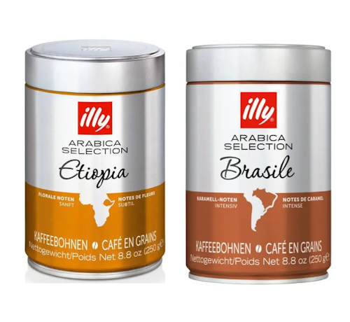 Набор кофе в зернах №3 Illy 100% arabica 2шт (35371209) Набор кофе в зернах №3 Illy 100% arabica 2шт (35371209)