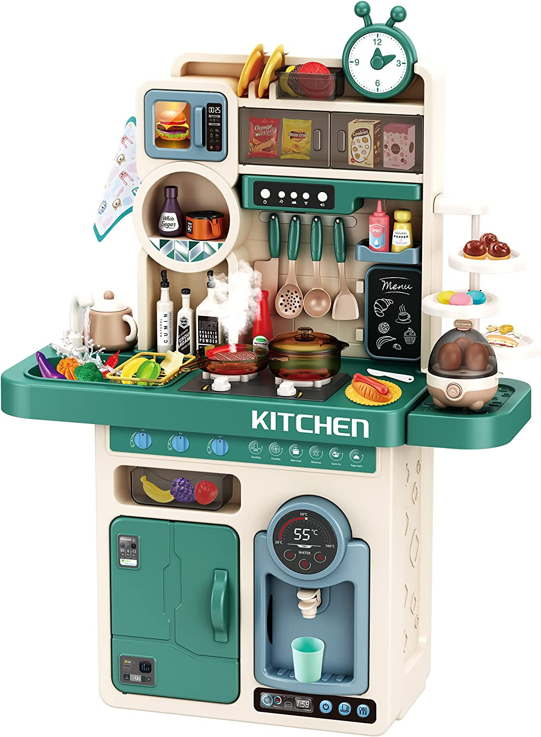 Кухня дитяча 97 см Lolly Kids LK613 та ефекти та 93 аксесуари (9802) - фото 1 Кухня дитяча 97 см Lolly Kids LK613 та ефекти та 93 аксесуари (9802) - фото 1