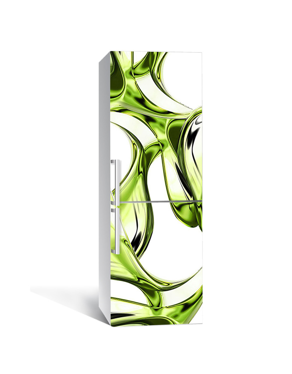 Наклейка 3D на холодильник Zatarga Капли оливы 650х2000 мм (1323453764)