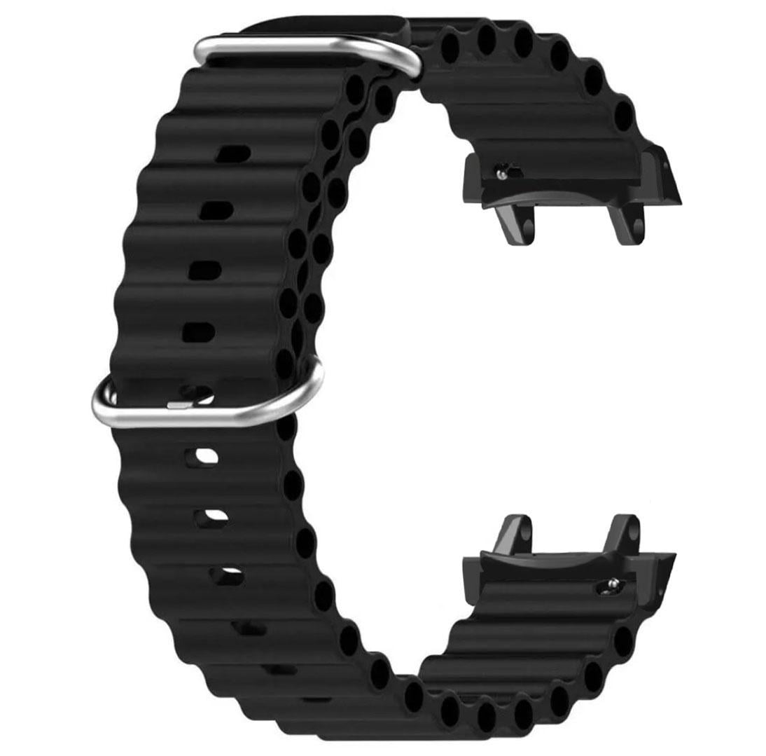 Ремешок силиконовый Primolux Ocean для часов Xiaomi Amazfit T-Rex 3 W2323GL2N Black (35369916)