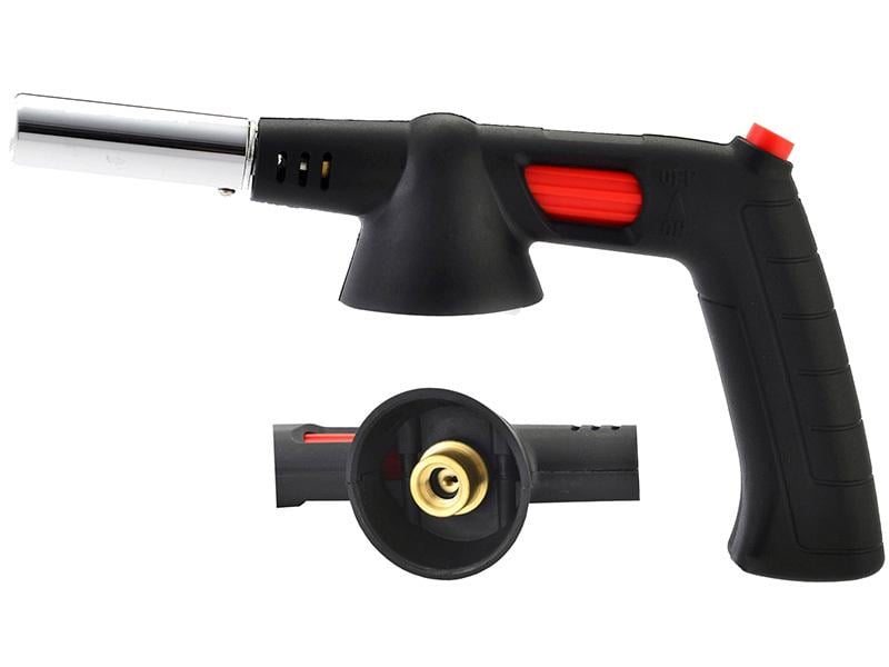 Газовий пальник Virok з різьбовим з’єднанням та ручкою Piezo ceramic (44V181)