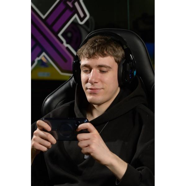 Наушники беспроводные геймерские Kotion Each G9000BT с поддержкой объемного звука 7.1 Stereo Sound Черный/Синий (1256) - фото 8 Наушники беспроводные геймерские Kotion Each G9000BT с поддержкой объемного звука 7.1 Stereo Sound Черный/Синий (1256) - фото 8