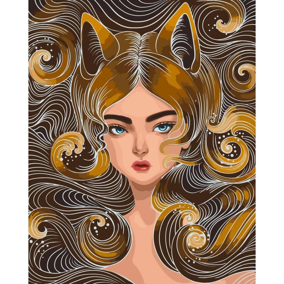 Картина по номерам ART CRAFT Загадочная лисичка 40х50 см (2993118344)