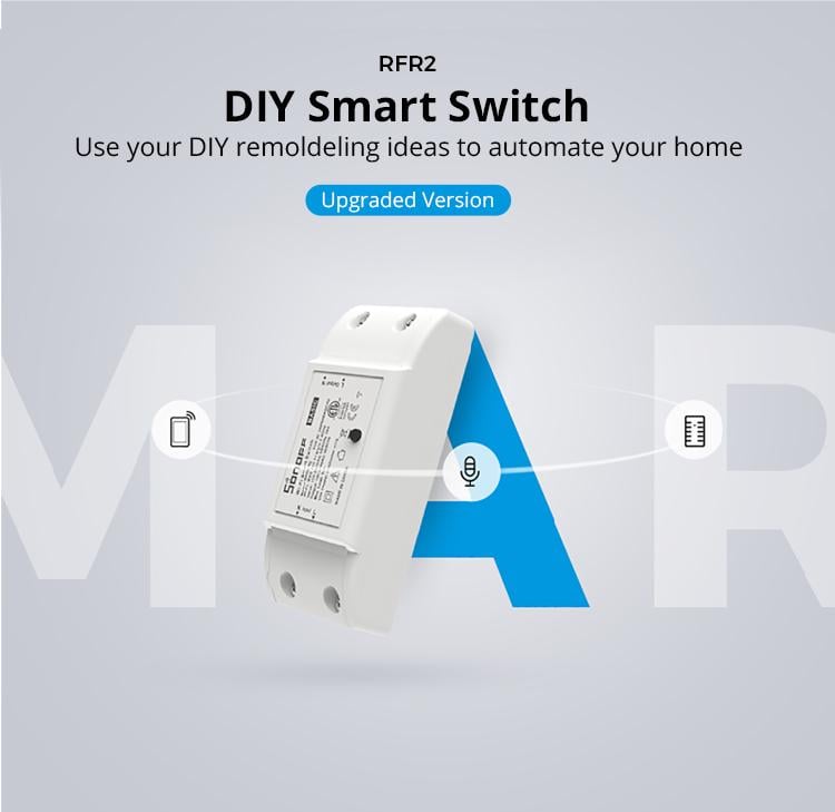 Wi-Fi реле Sonoff basic RFR2 RF 433 з радіокеруванням - фото 10