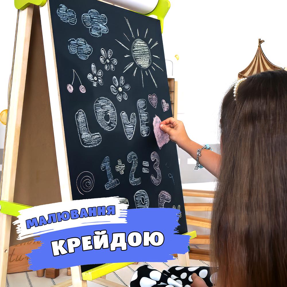 Мольберт детский Люмік Premium 5в1 с полицейским и бумагой для творчества/обучения (30633139) - фото 5 Мольберт детский Люмік Premium 5в1 с полицейским и бумагой для творчества/обучения (30633139) - фото 5