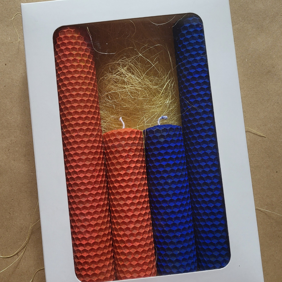 Набор свечей с натуральной вощины Paradise 4 шт. (387527) - фото 2 Набор свечей с натуральной вощины Paradise 4 шт. (387527) - фото 2