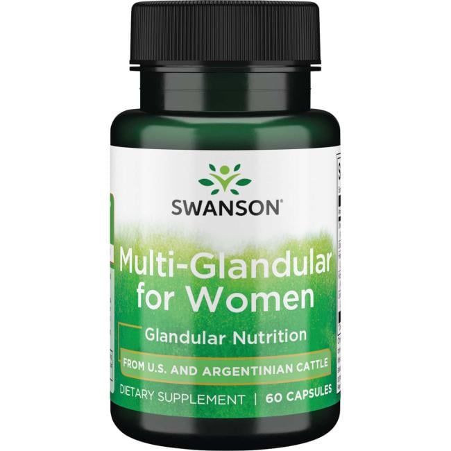 Мультиминеральный комплекс Swanson Multi-Glandular For Women 60 Caps