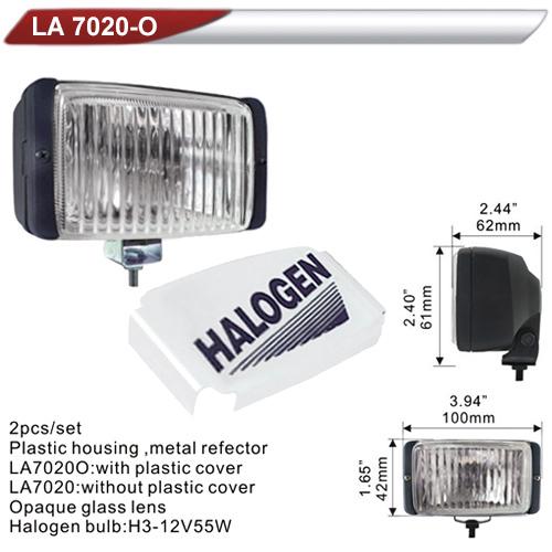 Фара дополнительная DLAA 7020O-W H3-12V-55W 100х42 мм (37686)