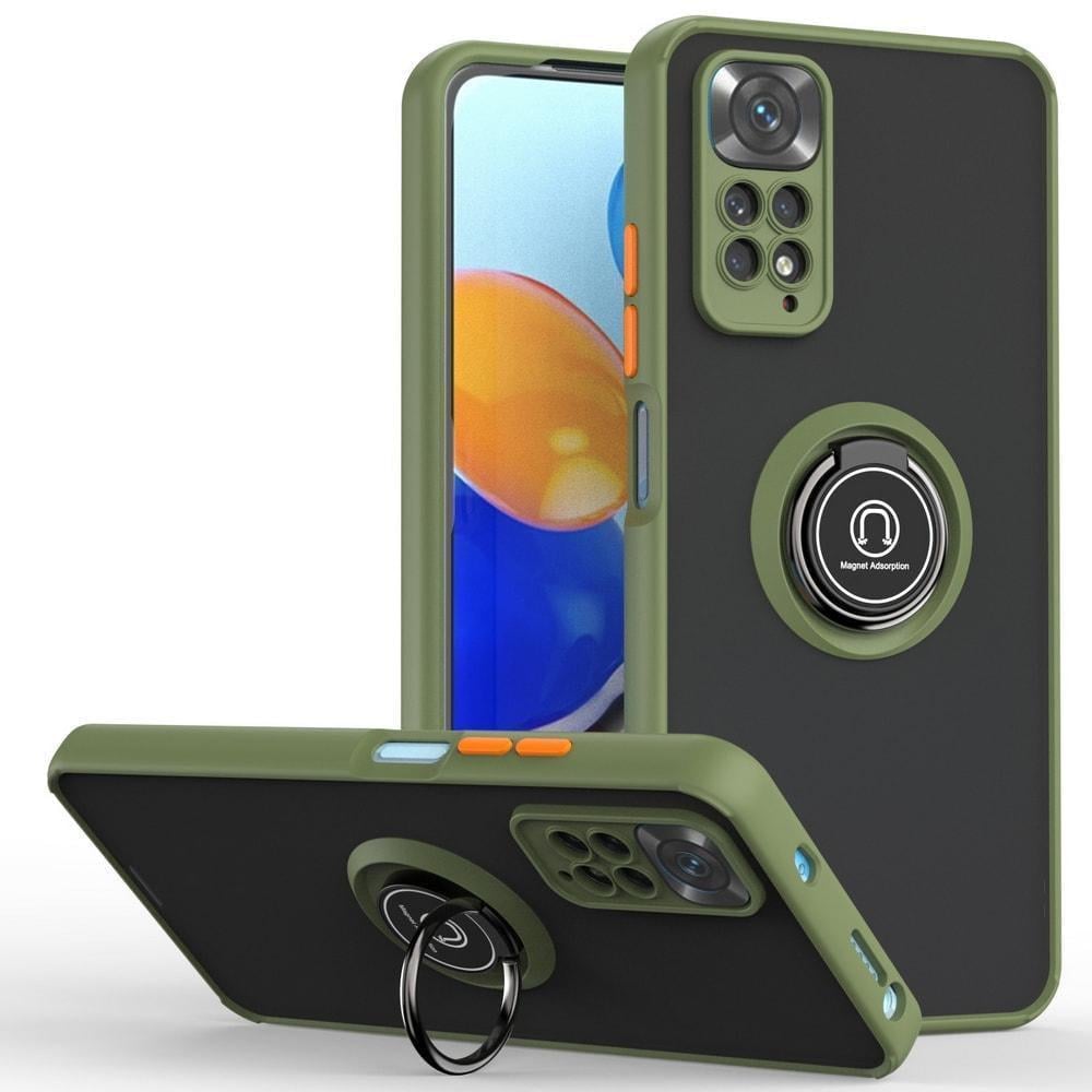 Защитный чехол MatteLuxe Xiaomi Redmi Note 11S (с кольцом) Khaki (34247-17)
