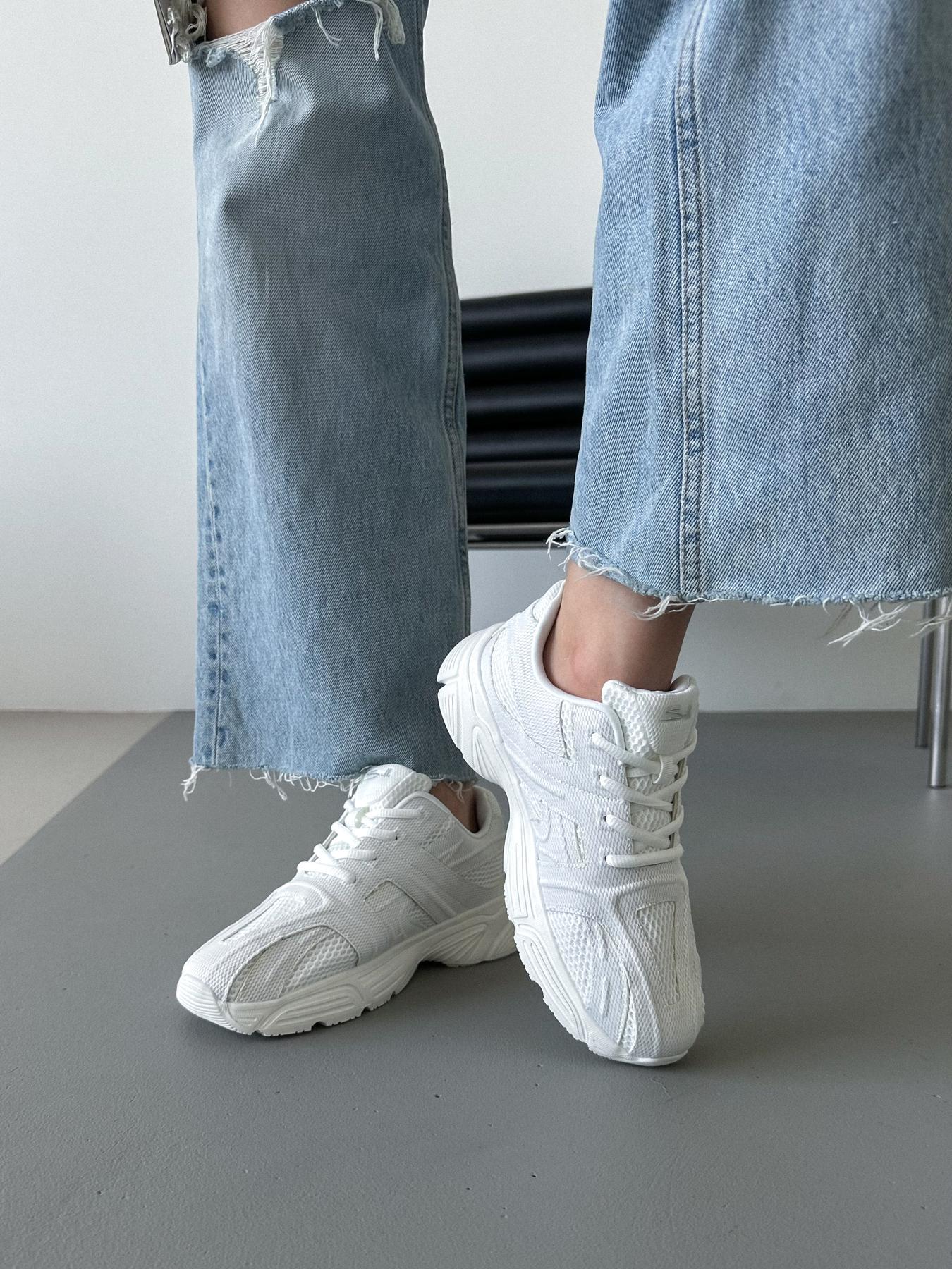 Кроссовки женские текстиль/сетка р. 39 Белый (10235086) - фото 2 Кроссовки женские текстиль/сетка р. 39 Белый (10235086) - фото 2