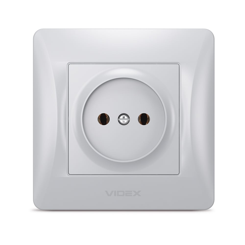 Розетка Videx Binera одинарная Серебряной шелк (VF-BNSK1-SS) Розетка Videx Binera одинарная Серебряной шелк (VF-BNSK1-SS)