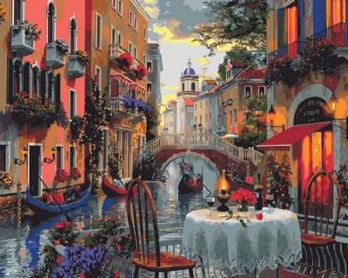Картина по номерам Mariposa Венеция 40x50 см (skl-Q2114)