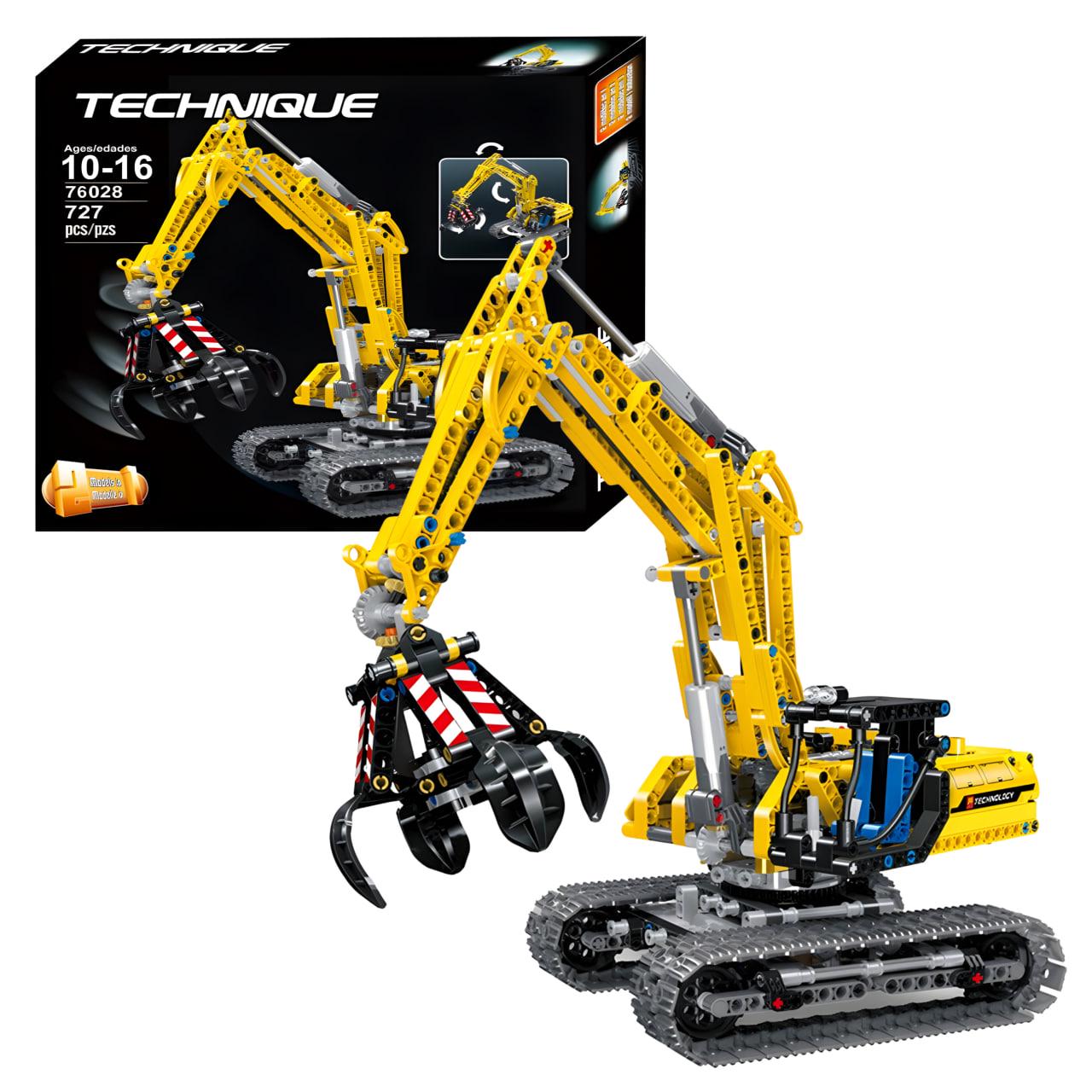 Конструктор Technic "Экскаватор" 727 деталей (76028) - фото 2 Конструктор Technic "Экскаватор" 727 деталей (76028) - фото 2