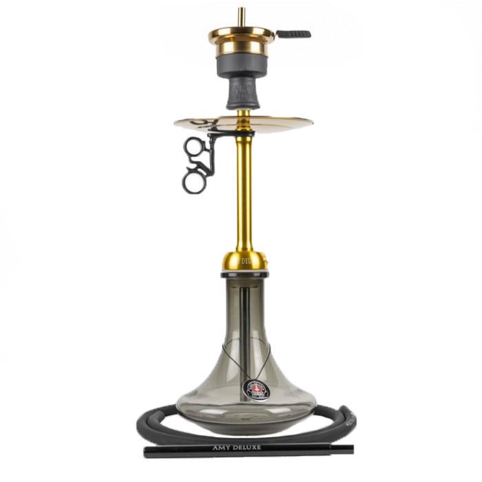 Кальян AMY Deluxe 121.02 Alu Sleek S Чорний (1566477363)