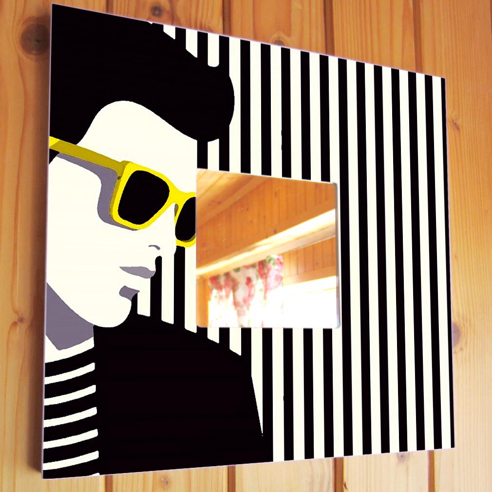 Зеркало декоративное Хипстер 260х260 мм (M00592) Зеркало декоративное Хипстер 260х260 мм (M00592)