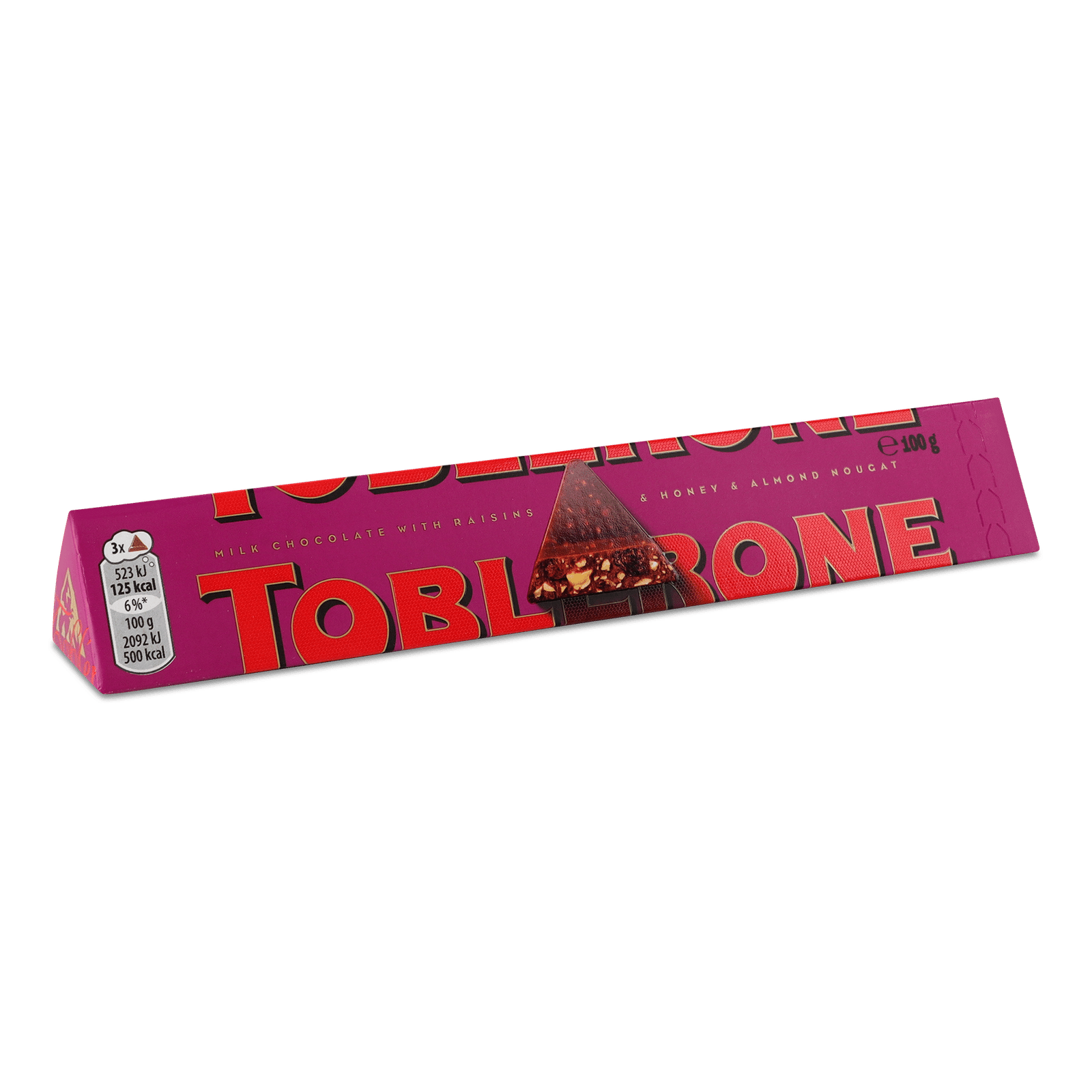 Шоколад молочный TOBLERONE с изюмом и нугой из меда и миндаля 100 г (2541573917) Шоколад молочный TOBLERONE с изюмом и нугой из меда и миндаля 100 г (2541573917)