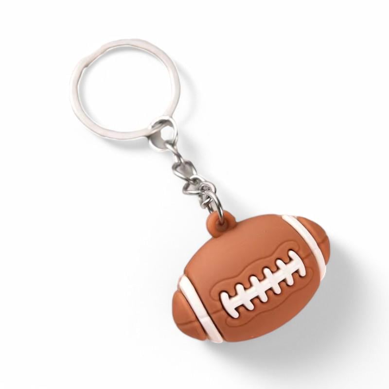 Брелоки для ключей Мячик для регби (99_6_0_3)