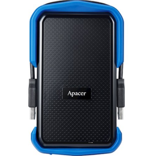 Жесткий диск внешний Apacer AC631 1 Тб Black/Blue (AP1TBAC631U-1) - фото 3