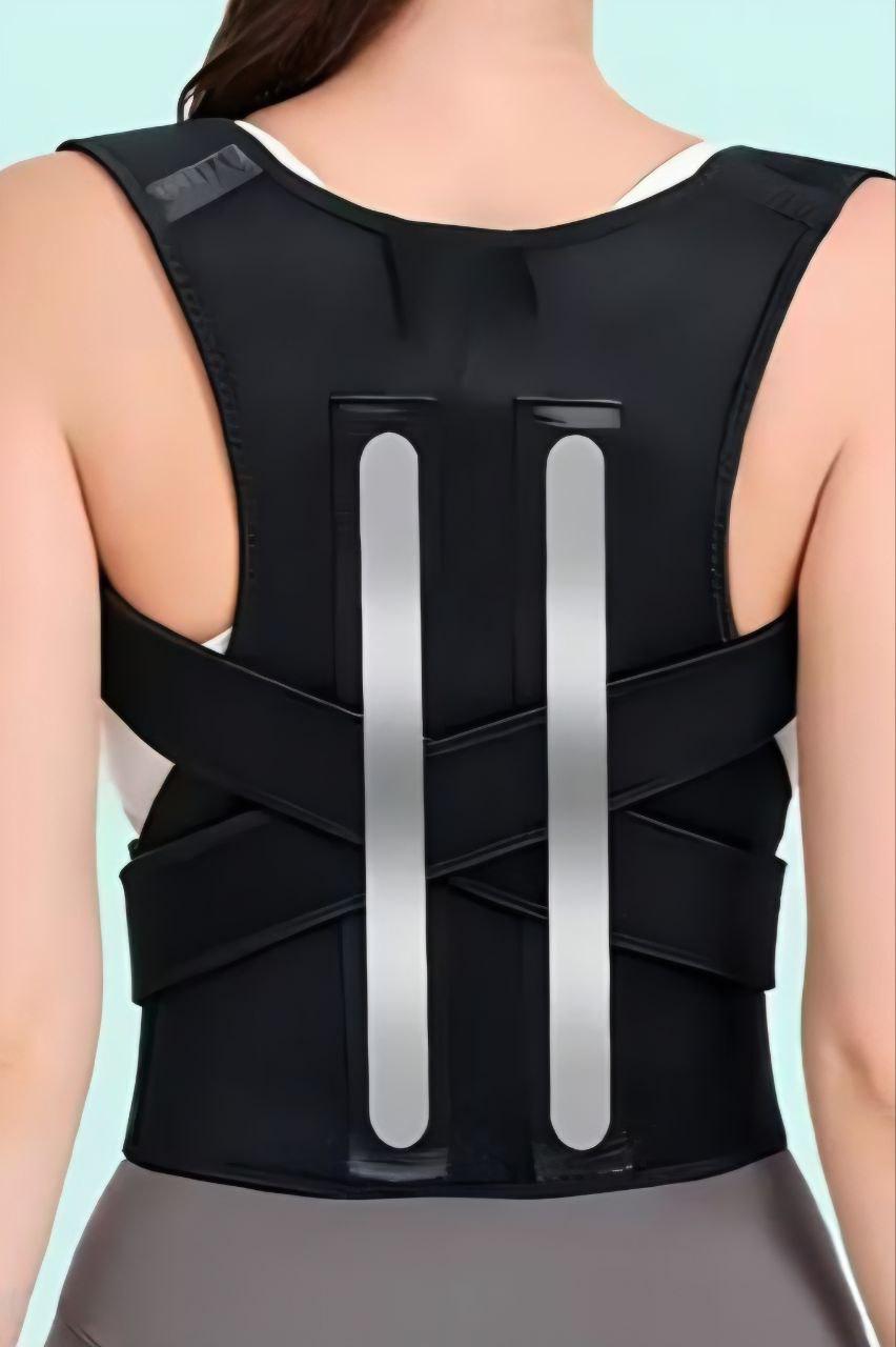 Корсет женский IYDOAMEA для выравнивания спины/поддержка позвоночника M Чорный (1320/12)