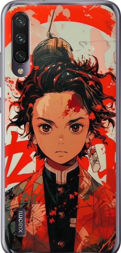 Чехол на Xiaomi Mi A3 Тандзиро Камадо (6131t-1737-42517)