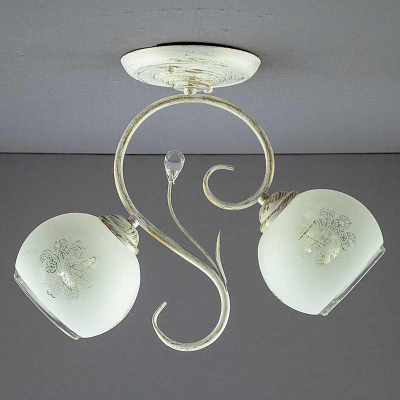 Люстра потолочная Light House SH-12609/2 WAB Белый с золотым