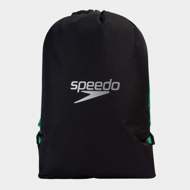 Сумка Speedo POOL BAG AU 15L 45х34 см Черный/Зеленый (8-09063D712)