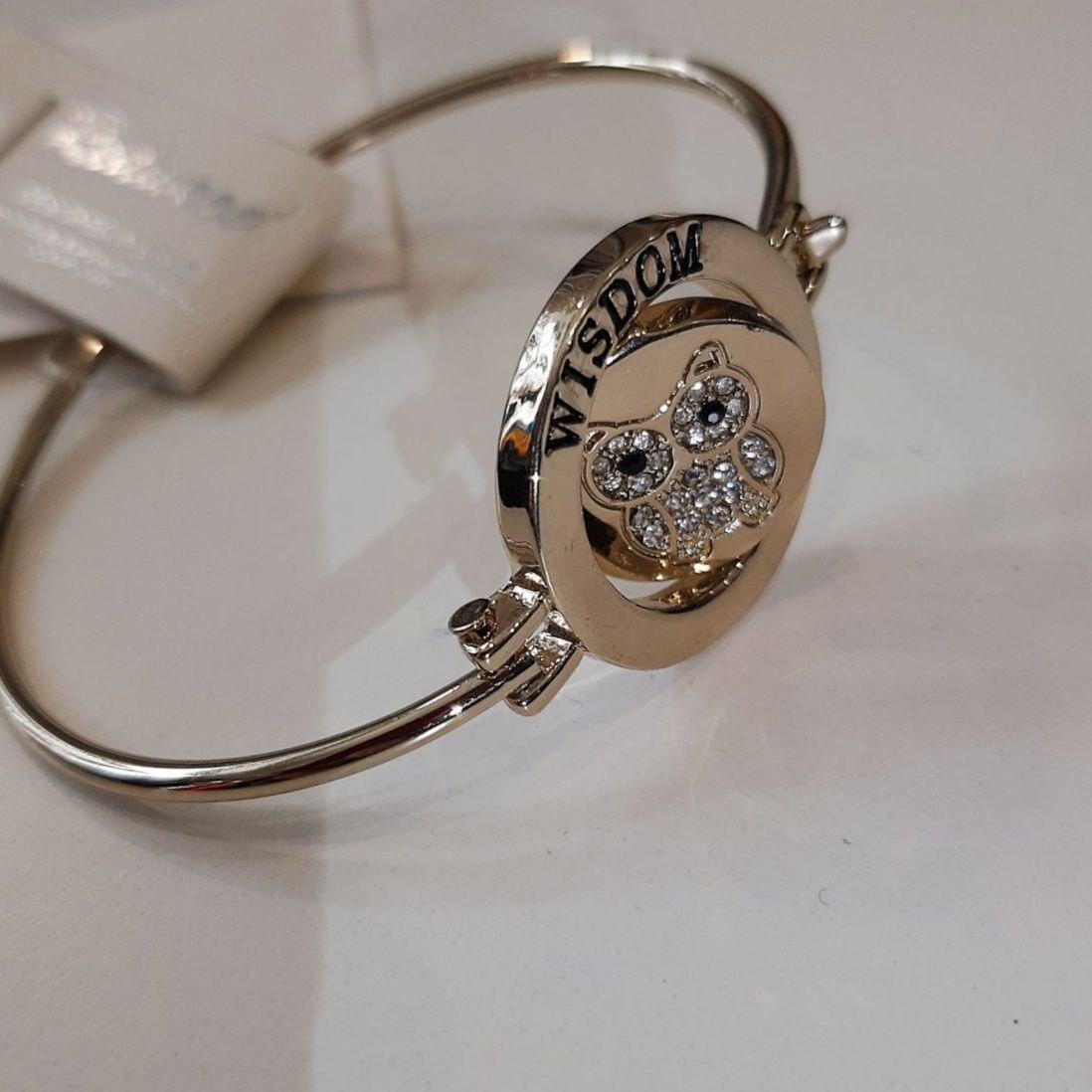 Браслет Wisdom PG06414 Сова 6 см Нержавеющая сталь (8628)