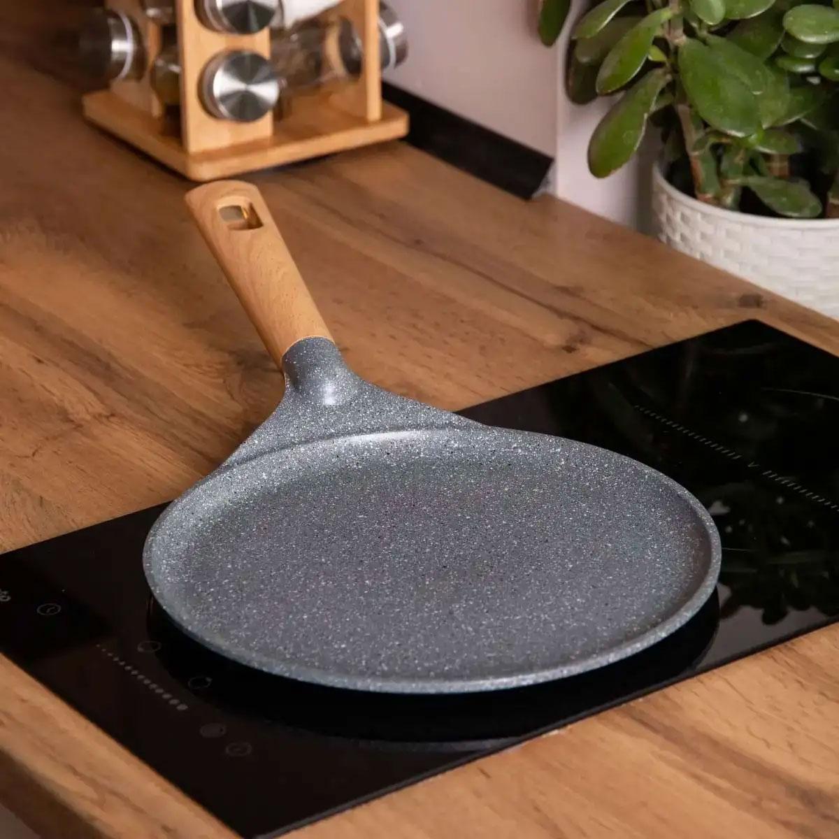 Сковорода с мраморным покрытием MGC 28 см Серый (HP-4-430G)