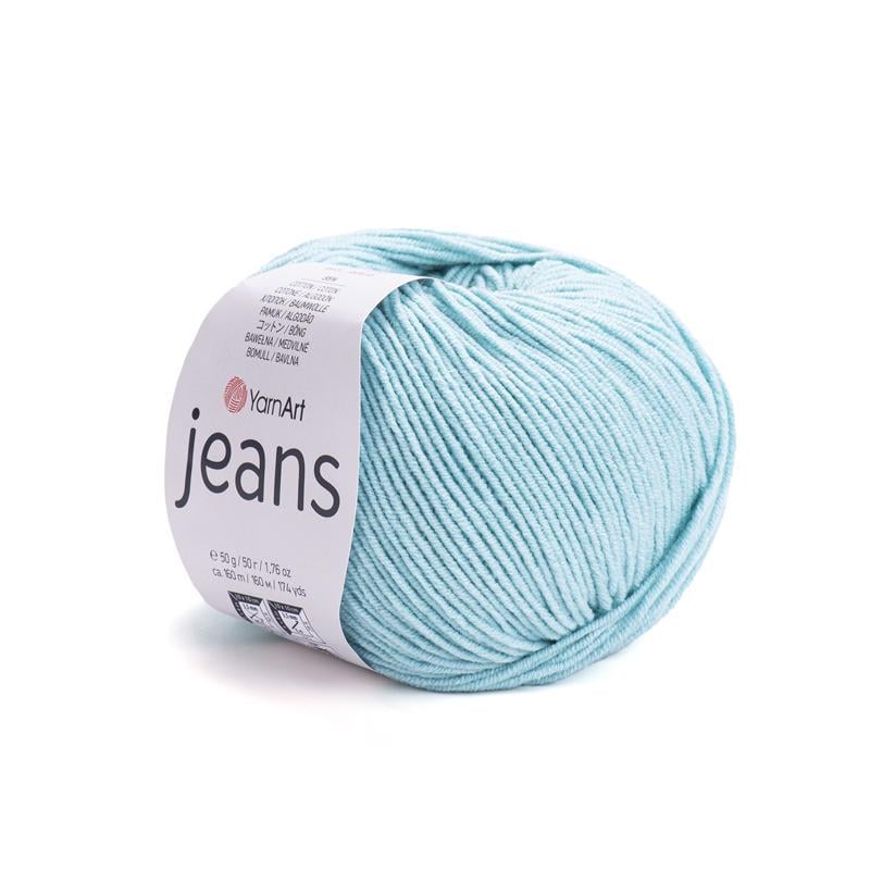 Пряжа YarnArt Jeans 81 Бірюзовий