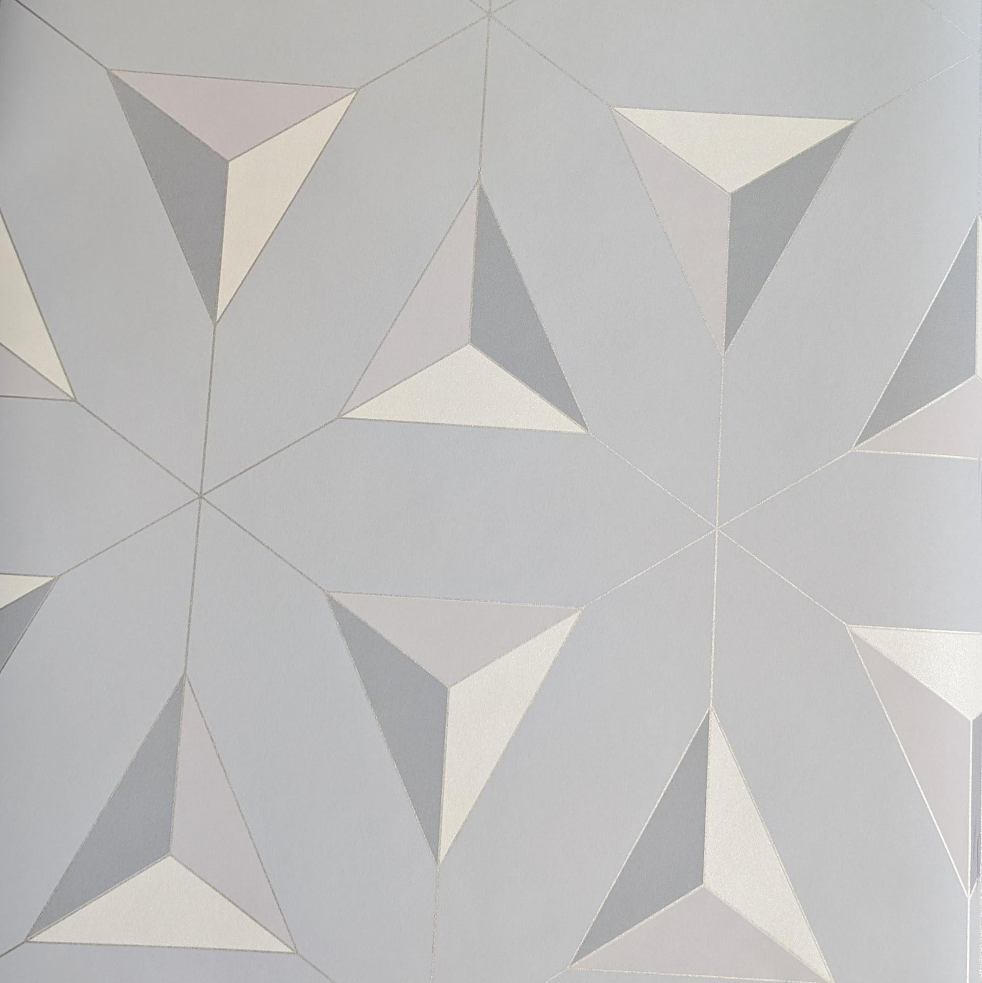 Обои виниловые Decoprint Elisir EL21072 Геометрия на флизелиновой основе 53 см Голубой (31119759)