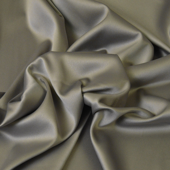 Ткань костюмно-плательная атлас IDEIA Lux V-33 1,5 м Хаки (2200004169125)