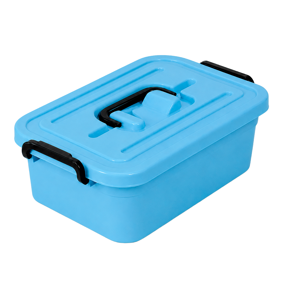 Ящик пластиковый Stenson 19,5х28х10,5 см 3,8 л Blue (PB-966)