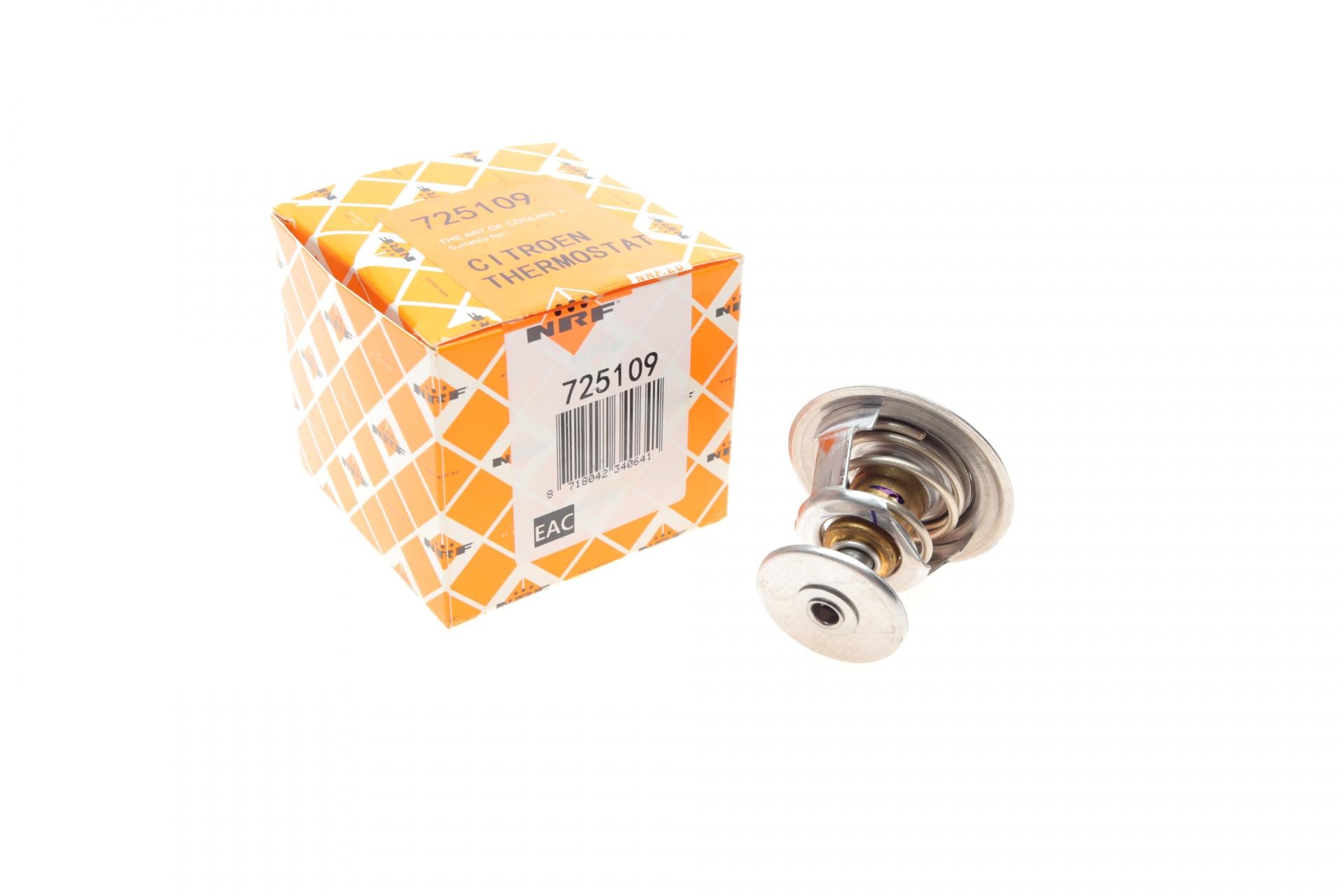 Термостат NRF для Nissan Micra/Citroen Saxo/Peugeot 106 1.5d 94-03 89 °C 725109