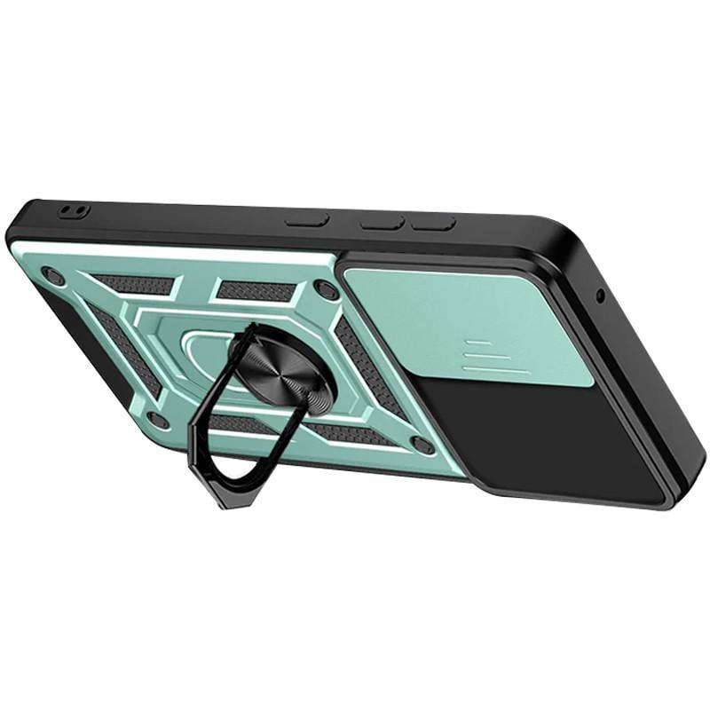 Противоударный Ударопрочный чехол Camshield Serge Ring для Samsung Galaxy A35 Зеленый - фото 2 Противоударный Ударопрочный чехол Camshield Serge Ring для Samsung Galaxy A35 Зеленый - фото 2