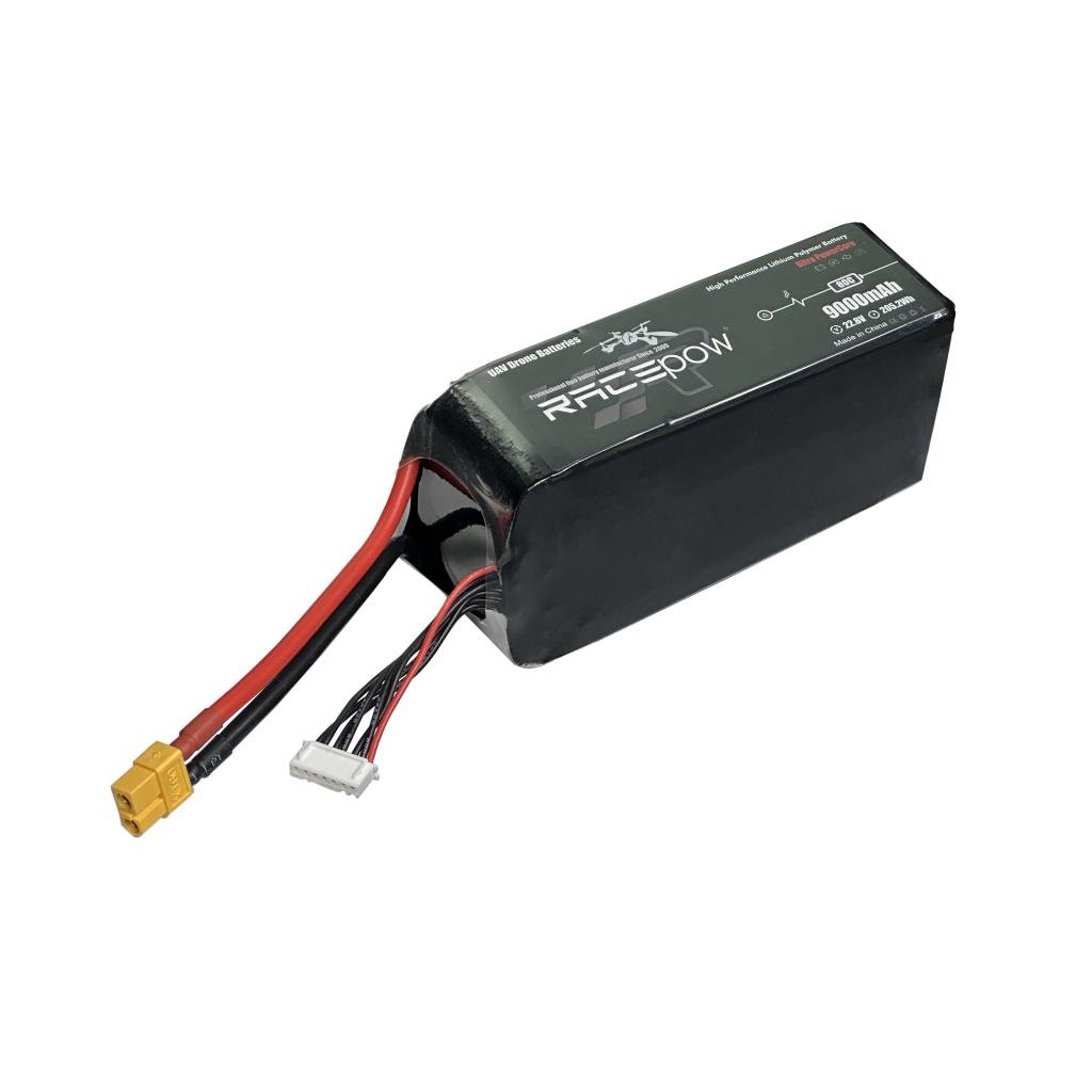 Аккумулятор для дрона RacePow 9000mAh 6S2P 22,8V 80C (9000mAh-6S2P-80C) Аккумулятор для дрона RacePow 9000mAh 6S2P 22,8V 80C (9000mAh-6S2P-80C)