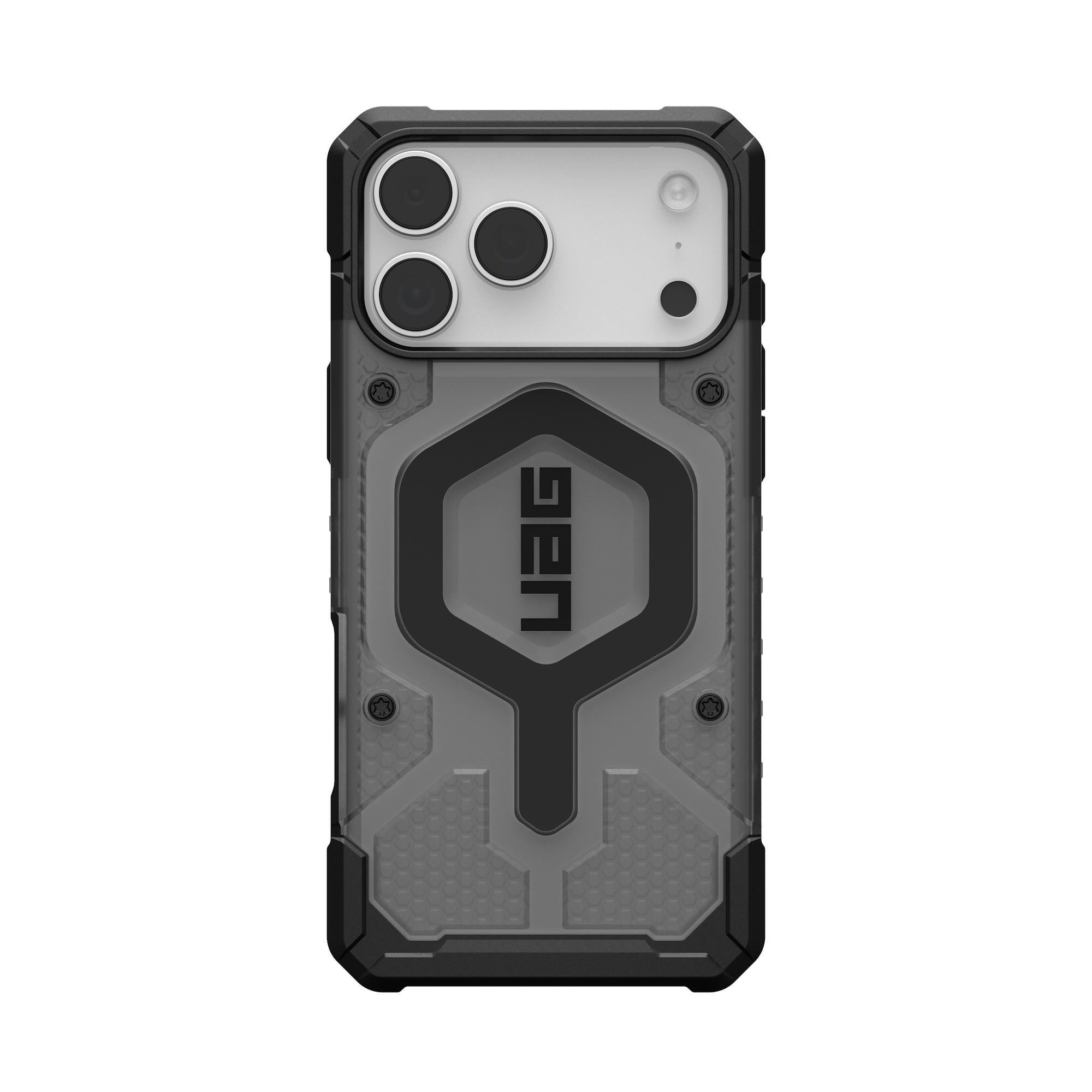Чехол UAG Pathfinder Clear MagSafe для iPhone 17/18 Pro Max Ash/Black (114552113140) Чехол UAG Pathfinder Clear MagSafe для iPhone 17/18 Pro Max Ash/Black (114552113140)